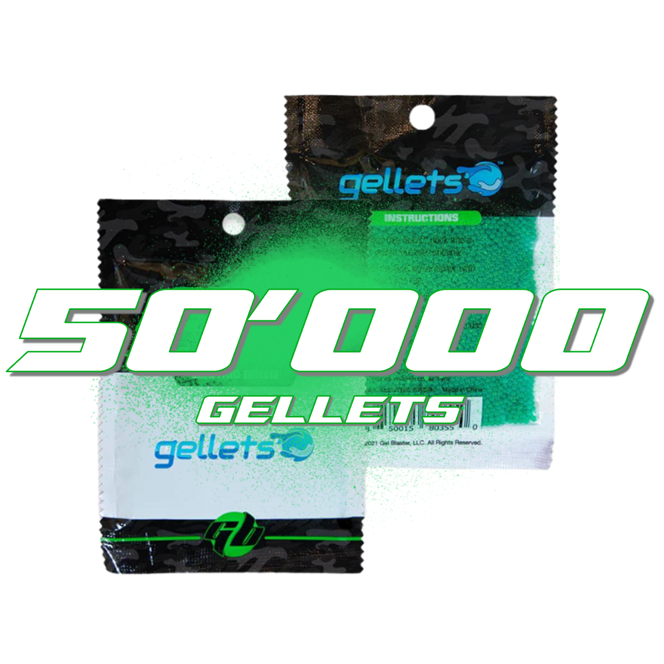 50K GELLETS™-PACK